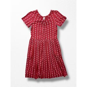 NWT Kate Quinn Bamboo Anchors Twirl Dress, Size 7/8